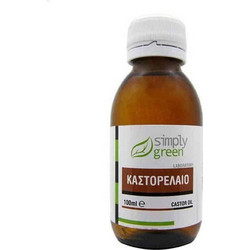 Simply Green Βιολογικό Καστορέλαιο για Πρόσωπο Σώμα & Μαλλιά 100ml
