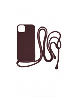 Vivid CrossBody Θήκη Cover Wine Red (Apple iPhone 15 Plus)