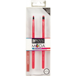 Royal & Langnickel Moda Duo Luscious Lips Σετ Πινέλα Μακιγιάζ 2τμχ