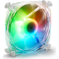 Sharkoon Shark Disc Case Fan 120mm RGB με Σύνδεση 3-Pin 4-Pin PWM