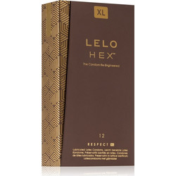 LELO HEX Respect XL Προφυλακτικά με Λιπαντικό 12τμχ