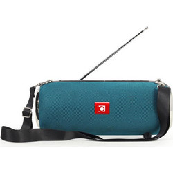 Gembird SPK-BT-17 Ηχείο Bluetooth 10W με Ραδιόφωνο Πράσινο