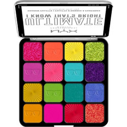 Nyx Ultimate Shadow 04 I Know That's Bright Παλέτα Σκιών
