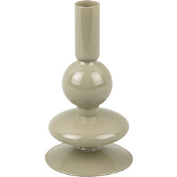 Present Time Sparkle Κηροπήγιο Γυάλινο O9x16 I Grayed Jade
