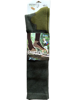 Dimisocks Anatomic Ανδρικές Κάλτσες Χακί DM2000