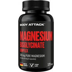 Body Attack Magnesium Bisglycinate 120 Κάψουλες
