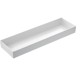 Δίσκος μελαμίνης λευκός GN2 4 53x16xΥ8cm σειρά Venezia Leone c471844