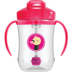 Dr. Brown's Κύπελλο με Καλαμάκι Pink Duck 270ml