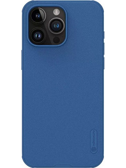 Nillkin Super Frosted Shield Pro Back Cover Blue (iPhone 15 Pro Max)