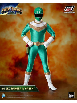 ThreeZero Power Rangers Zeo Ranger IV Green 30cm