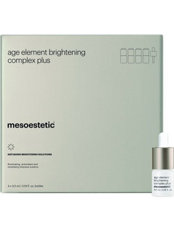 Mesoestetic Age Element Brightening Complex Serum Προσώπου για Λάμψη με Υαλουρονικό 4x5.5ml