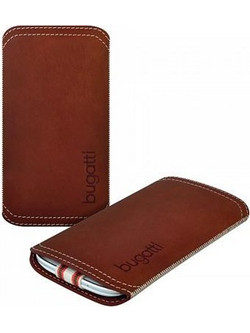 BUGATTI ΘΗΚΗ ΠΟΥΓΚΙ LEATHER TWO WAY CASE BROWN ML