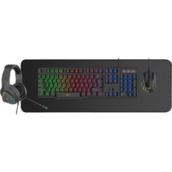 NOD Platoon Gaming Πληκτρολόγιο RGB Black