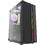 Darkflash DK151 Black Midi Tower Κουτί Υπολογιστή RGB με Πλαϊνό Παράθυρο