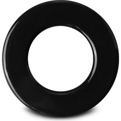 Smooth Stretchy Cock Ring 4.3cm Ελαστικό Δαχτυλίδι Πέους Σιλικόνης 2.5cm Μαύρο