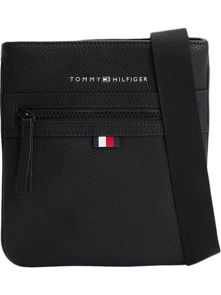 Tommy Hilfiger Ανδρική Τσάντα Ώμου / Χιαστί Μαύρη AM0AM09505-BDS