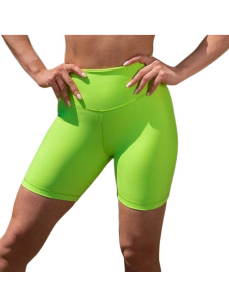 Lismina Midi Leggings Neon Γυναικείο Κολάν Πράσινο 7005