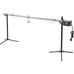 vidaXL Ανοξείδωτη Σούβλα για Αρνί με Μοτέρ 207cm 44644