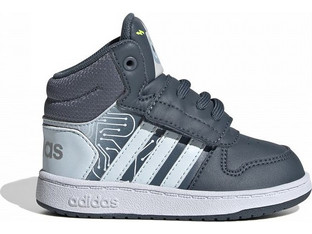 Adidas Hoops 2.0 MID Παιδικά Sneakers Μποτάκια Ανθρακί FW4925