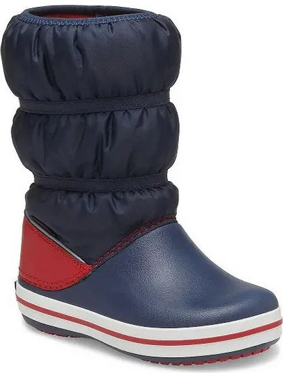 Crocband Winter Boot Kids NAVY/RED