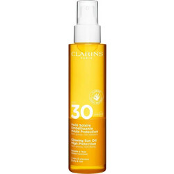 Clarins Sun Care Oil Αντηλιακό Λάδι Σώματος SPF30 150ml