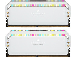 Corsair Dominator Platinum RGB 32GB (2X16GB) DDR5 RAM 6200MHz White