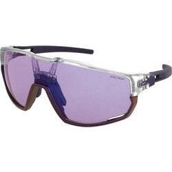 Julbo Rush Violet Ανδρικά Γυαλιά Ηλίου Μάσκα Κοκάλινα Διαφανή με Μωβ Degradee Polarized Φακό