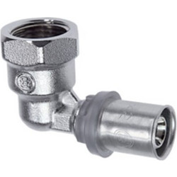 Press Form Γωνία Θηλυκή 20x2x1/2 Brass Form 332-200