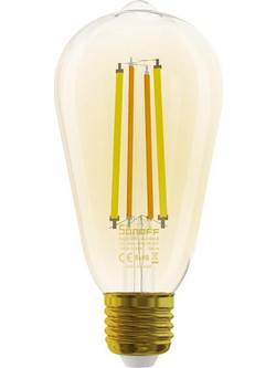 SONOFF Smart λάμπα LED Filament B02-F-ST64, Wi-Fi, 7W, E27, 1800K-5000K