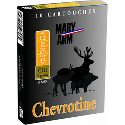 Mary Arm Chevrotine Φυσίγγια Δράμια 16Cal 67mm 9βολα 24gr 10τμχ