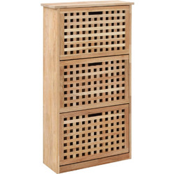 vidaXL Παπουτσοθήκη Ξύλινη Καρυδί Μ55xΠ20xΥ104cm 247600