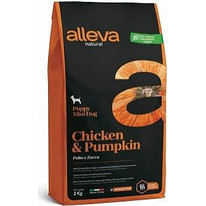 Alleva Natural Low Grain Puppy Chicken & Pumpkin Mini 2kg
