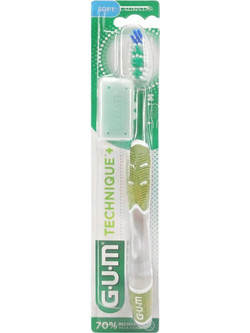 Gum Sunstar 491 Technique + Compact Οδοντόβουρτσα Λαχανί