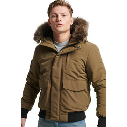 Superdry Everest Ανδρικό Μπουφάν Χειμωνιάτικο Bomber Χακί M5011742A-VD2