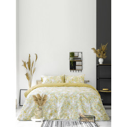 Kocoon Σετ Σεντόνια Μονά Βαμβακερά 160x270 Papillon Yellow