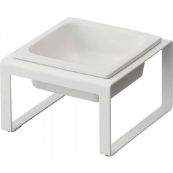 Μπωλ Φαγητού Κατοικιδίων YMZK5816 15,5x15x10cm 300ml White Yamazaki
