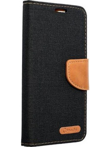 Θήκη κινητού Forcell Canvas Book Holster for iPhone 15 Pro Max Black
