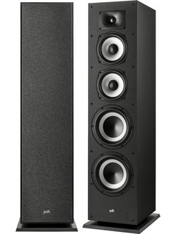 Polk Audio Monitor XT70 Ζεύγος Ηχείων Hi-Fi Δαπέδου 200W 3 Δρόμων Black