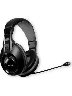 NOD Loud & Clear Gaming Headset Over Ear Black