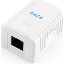 CABLEXPERT CAT6 UTP SINGLE PORT SURFACE MOUNT BOX