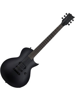 ESP LTD EC Ηλεκτρική Κιθάρα Single Cut με H Μαγνήτες και Ταστιέρα Ebony Black Metal