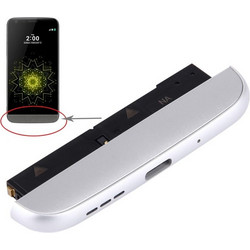 (Charging Dock + Microphone + Speaker Ringer Buzzer) Module for LG G5 / H820(Silver) (OEM)