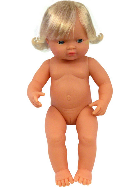 Miniland Caucasian Girl 38cm ME31052