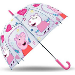 398820 ΟΜΠΡΕΛΑ ΔΙΑΦΑΝΗ PEPPA O46ΕΚ