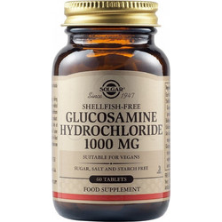 Solgar Glucosamine HCL 1000mg 60 Ταμπλέτες