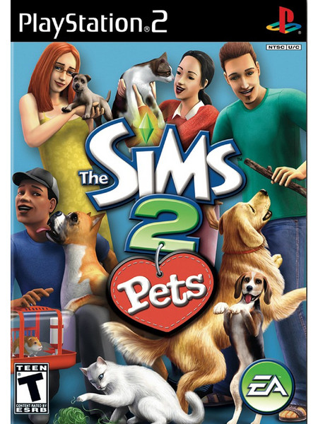 The Sims 2 Pets Used PS2