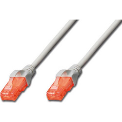 Digitus U/UTP Cat.6 Καλώδιο Δικτύου Ethernet 2m Grey DK-1614-020