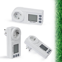 Energenie Single Socket Power Meter White EG-EM1