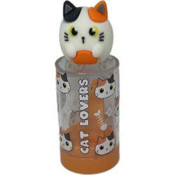 Ξύστρα I-Total XL2685_O Βαρελάκι Διάφανο Orange Cat