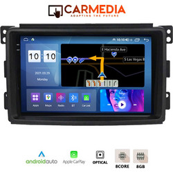 Carmedia CM8095-13 Plus Smart 2007-2010 Ηχοσύστημα Αυτοκινήτου με Οθόνη Αφής & GPS